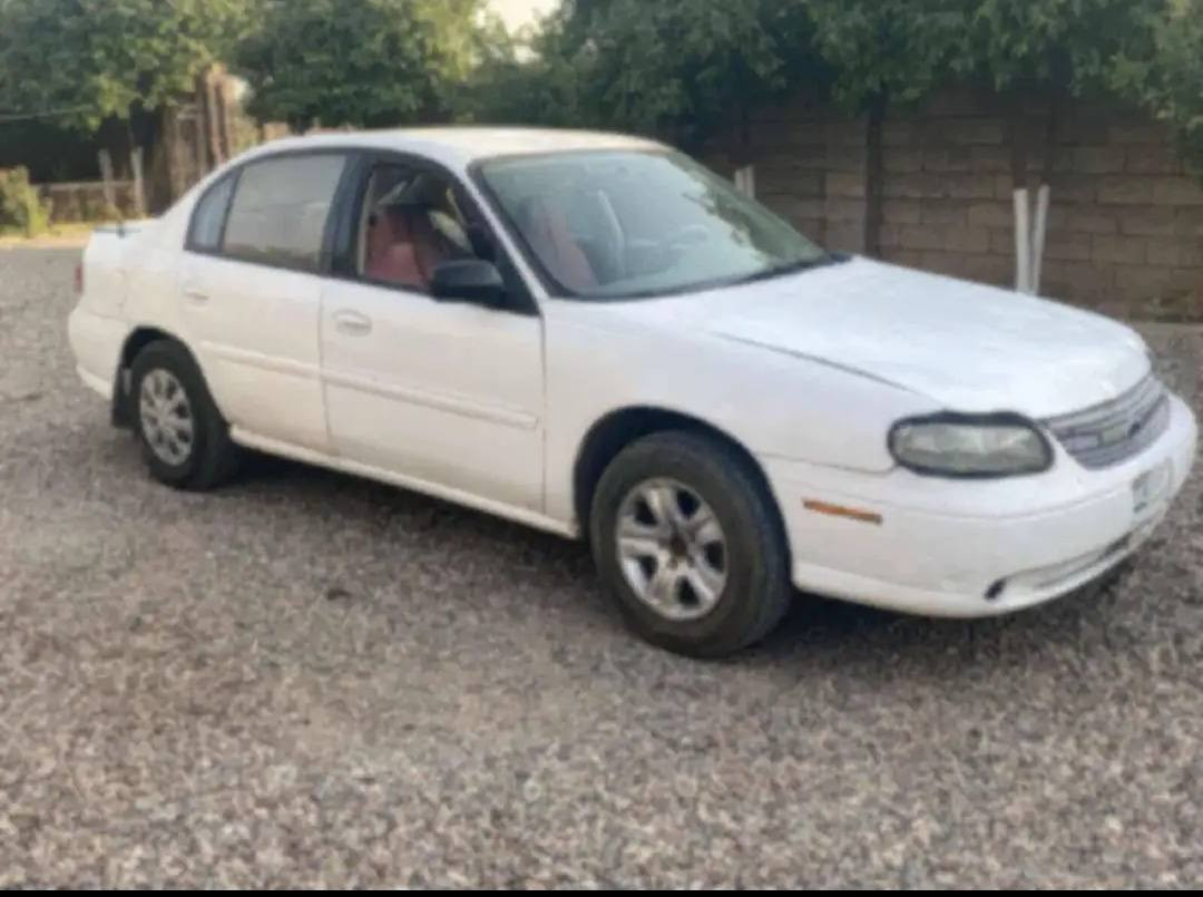 مرحبا متوفر ماليبو موديل 2000
محرك كامري 2400  4 سلندر اوتو 
مكان كركوك رقم فحص مؤقت سعر 20 وبيها مجال
للتواصل *********** مع التحويل
