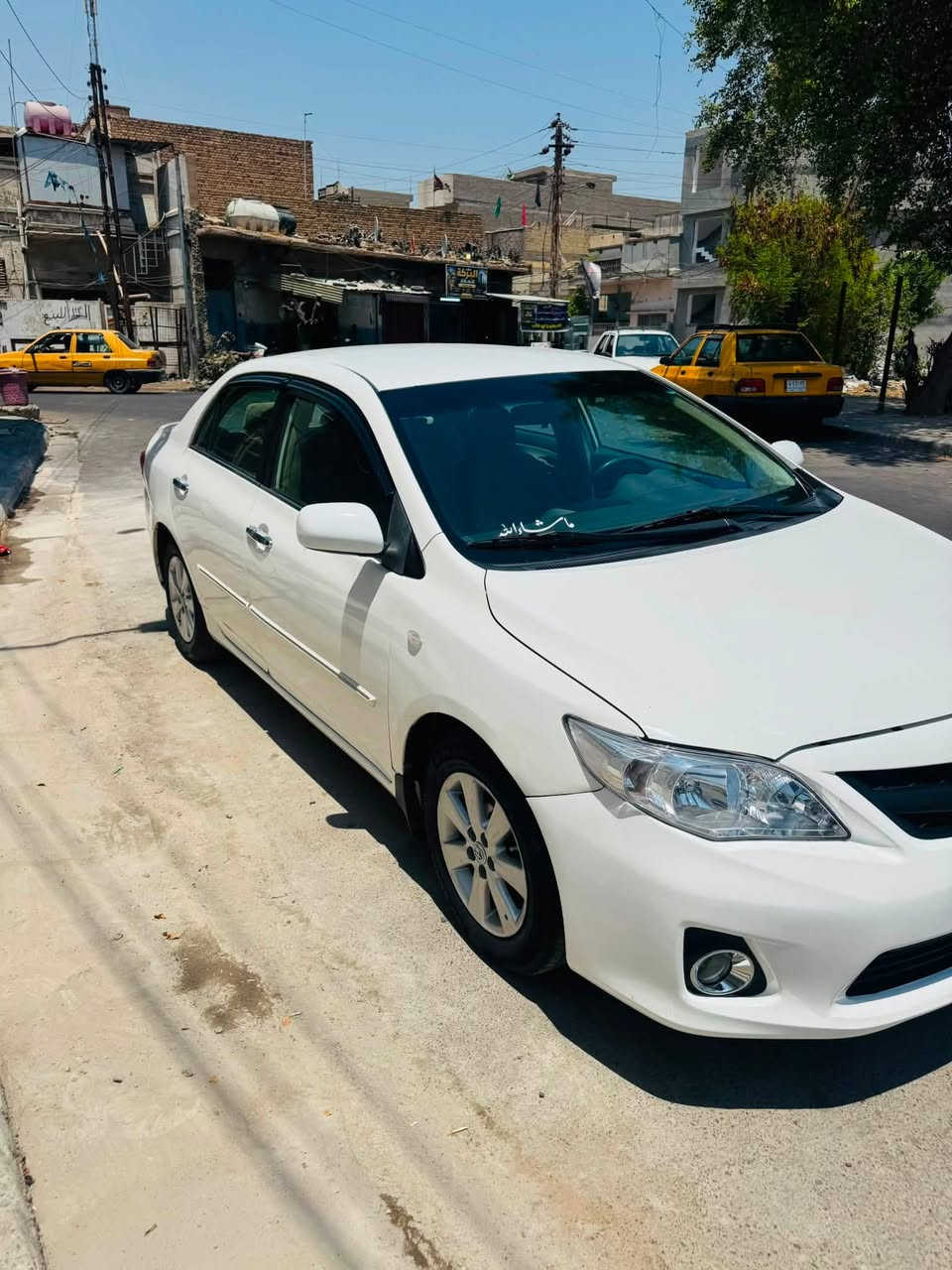 السلام عليكم كورلا خليجي 2008 كفاله عامه عدا الي مأشر بلصوره صبغ بلداير الورى فقط سياره 4 دسكات تخم تاير وصدر جديد منضومة زنون اصلي تبريد كير محرك خير من الله سياره مال جناي سنويه بسمي تريد وكاله تريد نحويل بخدمتك مكاني الكرخ الشراي يتصل *********** السعر 110$ وبيها مجال حك الجيه
