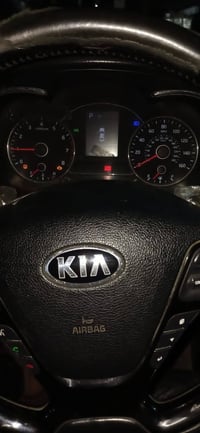 كيا فورتي 2018وارد امريكي حادثه تكم اثنين بدون ايرباك رقم بغداد انكليز...