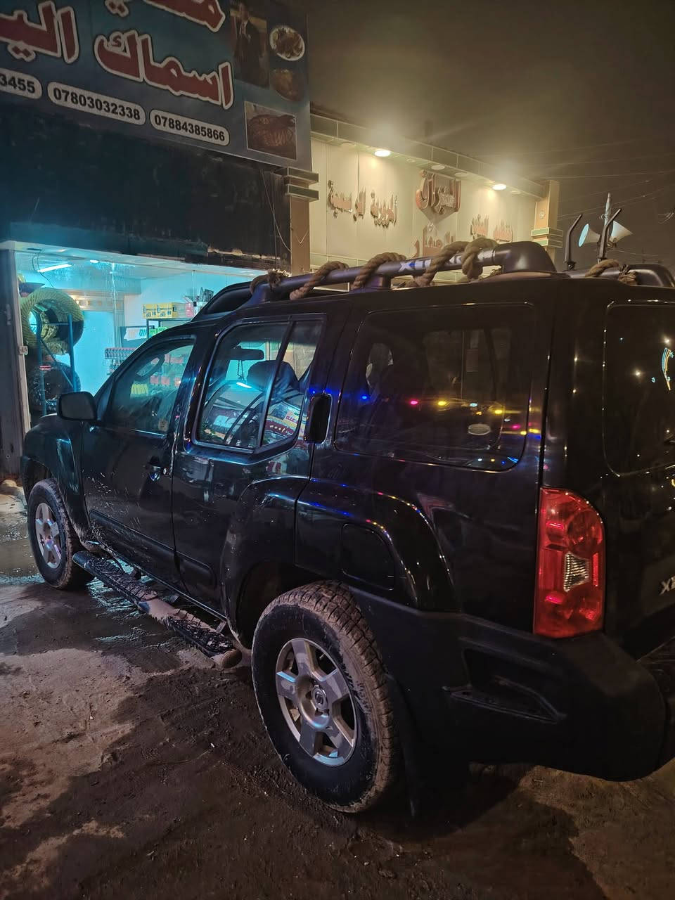 السلام عليكم نيسان اكستيرا موديل 2008مكينه وكير مكفولات وتبريد وحداديه تخم تاير السياره غاز وبانزين سنوية لحد 2030مداور مباشر رقم بغداد سعر 65ورقه بيع او مراوس ***********
