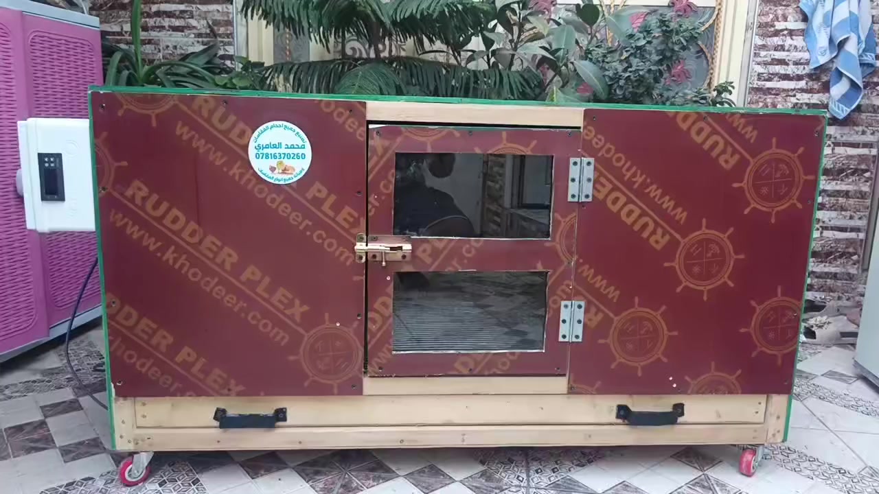 سلام عليكم تم انهاء العمل بحاضنه اوتماتيك للأخ العزيز ابوحسن من صلاح الدين بلد بتاريخ اليوم 2026/2/16 باقي التفاصيل بالفديو اخوكم المصنع محمد العامري جهز لعمل جميع احجام الحاضنات وتصنيع وصيانة جميع احجام الفقاسات للتواصل***********
*********** مكاني بلد
