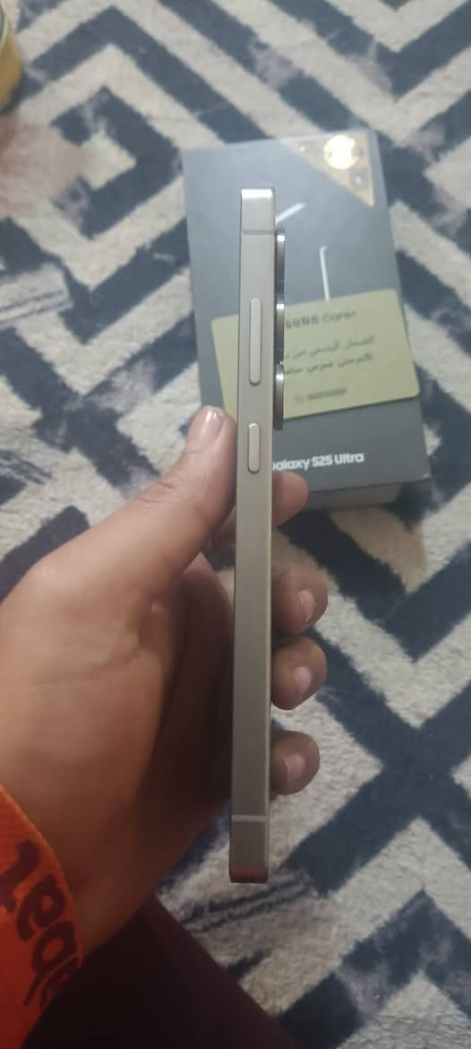 S25 Ultra الون اسود ذاكره
256 مكاني بغداد سعره مليون و 150قفل  ضمان عين الفهد كامل الملحقات ***********
