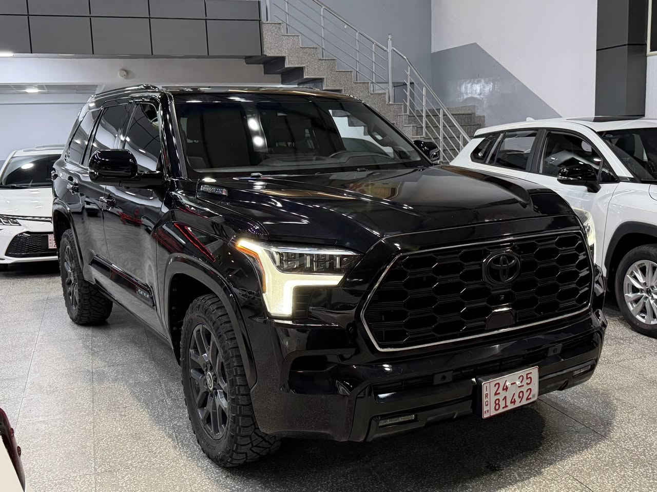السامورايي #الياباني
Toyota 

Sequoia platinum Hybrid

تويوتا - سيكويا  بلاتنيوم هايبرد

*مديل ٢٠٢٤

* المحرك : 3.5 ليتر ( 437 BHP )

* عدد اسطوانات : 6 ( سلندر )

المواصفات :-

- مثبت السرعة

- مقاعد كهربائية 

- مقاعد جلد

- مقاعد VIP

- مقاعد تدفئة و تبريد

- بانوراما 

- عدد المقاعد 7

- الويل قياس 22 انج

- صندوق كهربائية

- نظام المكابح المانعة للانغلاق ABS

- نظام قفل العجلات

- أنوار LED أمامية

- كاميرا 360 درجة

ماشية 20km

وارد امريكي بي تعديل بالبنيد

- نظام مراقبة ضغط الإطارات

- ابل كار بلاي و توصيل بلوتوث

- نظام صوت بريميوم

للسعر ٥٧٧$

للمزيد من المعلومات 🔻

◽العنوان دهوك

للاستفسار 

***********

***********
