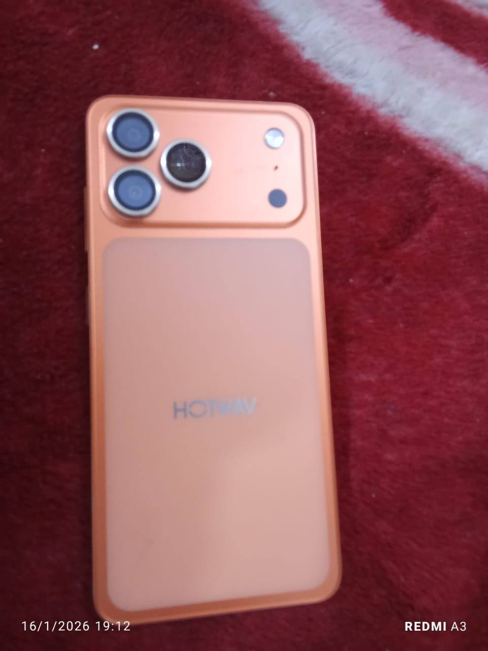 سلام عليكم موبايل هوت ويف A 17 برو ماكس للبيع استعمال سبوع اصلي الجهاز السعر 125 العنوان واسط النعمانيه انتصل علا رقم الهاتف ***********
