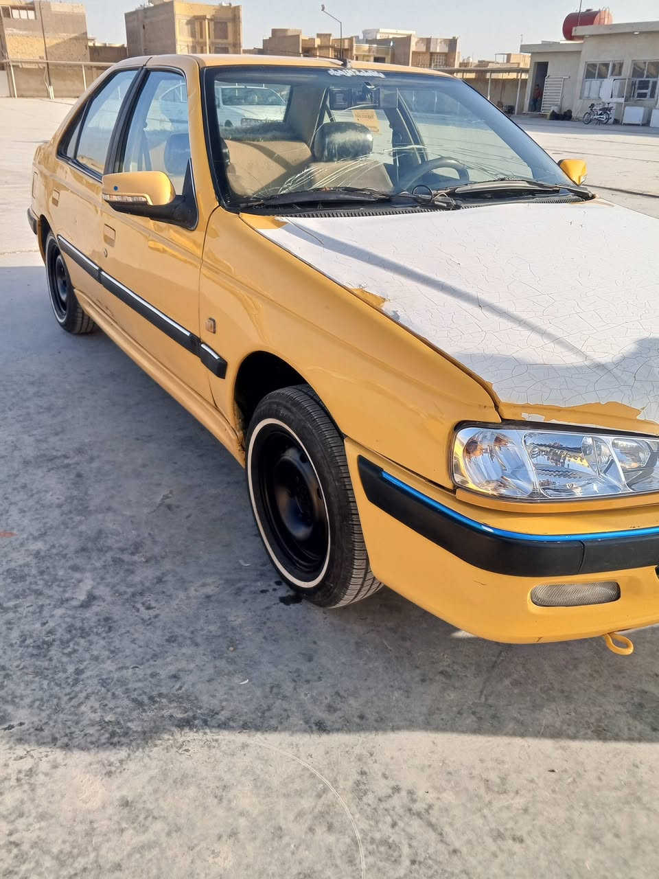 سلام عليكم بيجو بارس موديل 2015 مكينه مكفوله تخم تاير جديد تبريد شغال رقم واسط هيئه مصفره صبغ جاملغ امامي مع تكحيل قليل السنوية نافذه السعر38 $ وبيها مجال قليل للاتصال ***********
