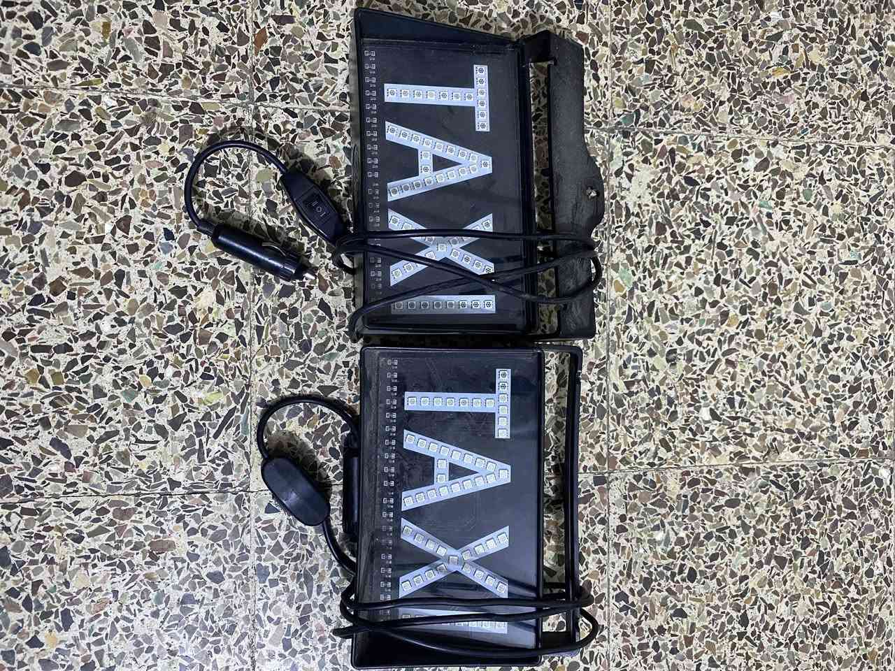 سلام عليكم علامه تكسي اصليه شركه عامه 
٢ مستخدمات. و ٢ جدد لوك بالكارتون 
مكاني بغداد ***********
