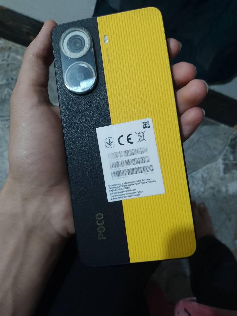 السلام عليكم يوجد موبايل POCO X7 Pro جهاز جداً راقي ذاكره 528 رام 12+6+ 120 فريم بال ببجي ما مفتوح كارتونه معاه بدون ملحقات السعر 360 قفل مكاني الزويه رقمي ***********

