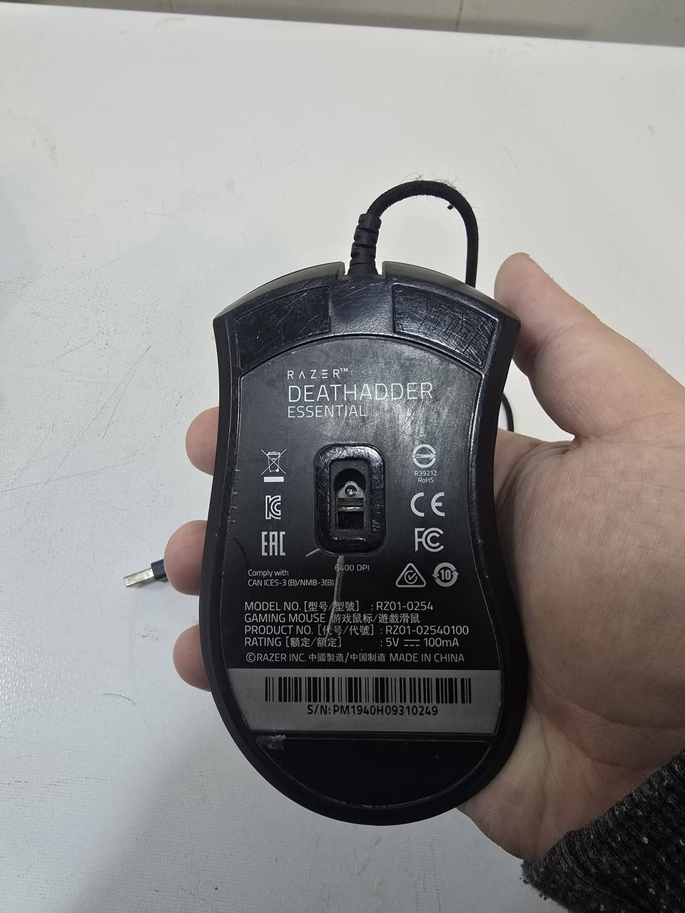 السلام عليكم عندي ماوسات ثنين للبيع  الاول razer deathadder essential بدون كارتونه والثاني glorious model d هذني صورهن متروكات عندي بس ثنينهن يشتغلن الريزر بي مشاكل بلكلكات والكلوريس بس تنظفه يرجع جديد ابيعهن ثنينهن ب٦٠ وبيهن مجال علما الريزر مشتري ب ٤٠ الف والكلوريس ب ٨٥ الف مكاني بغداد الصليخ


**إذا كنت صاحب هذا الإعلان وتريد حذفه لأي سبب، رجاءا أرسل رسالة إلى الدعم الفني**