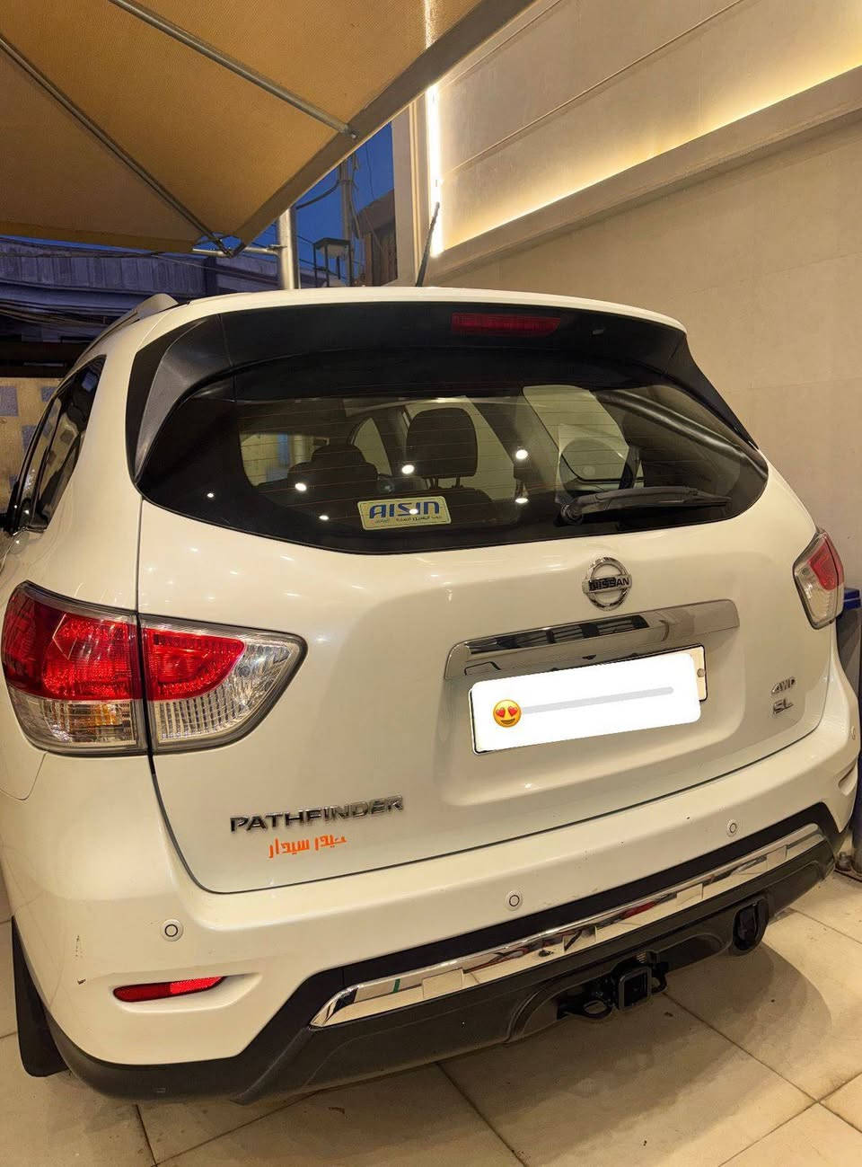 نيسان باثفايندر SV ٢٠١٦

المواصفات
ماشيه 122
6 سلندر
محرك سعه 3.5 لتر 260 حصان
ناقل حركه CVT
تشغيل عن بعد
سبعه راكب
اربع كاميرات 360
تدفئه مقاعد اماميه وخلفيه وستيرن ومرايات جانبيه
صندوق كهربائي
بانوراما وسايد روف
مقاعد كهربائيه
رادار
منافذ طاقه متعدده 120v و 12v
مساعد صعود التلال والتحكم في الهبوط على المرتفعات
4×4
هوك سحب
الضرر جاملغ ايمن

العنوان
بغداد - صليخ

🟧 السعر علق يوصلك السعر 📮

للتواصل
***********

#نيسان_باثفايندر #باثفايندر_2016 #بغداد_صليخ #حراج_السيارات #بيع_سيارات
