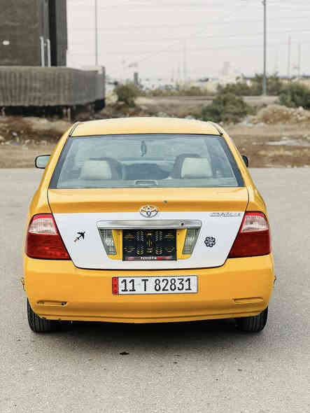 سلام عليكم كورلا2007كير ومحرك وحدانية كفالة تخم تابر جديد السياره كلش جديد جديده السنوية ال2030رقم بغداد أنكليزي مكينه1800
السعر77وبيها مجال 
الاتصال ***********
ما متوفر بلخاص
الشراي يتصل ويدلل
