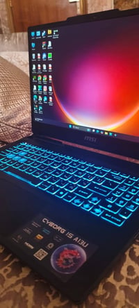 لابتوب ام اس ئاي 15.6 - انج - - 15 CYBORG - jga - Core i5-13420H - RTX...