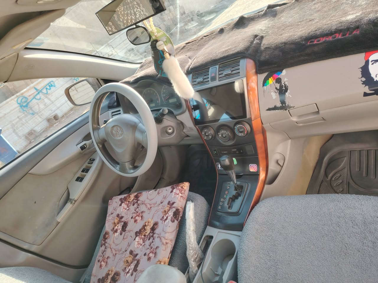 كورلا موديل 9 للبيع سعر 90 وبيه مجال رقم نجف مشروع وطني 2030 بانزين و غاز 60 لتر جديده شاده محرك 18  ضرر جاملق امامي وخلفي بدون دواخل شاصي تكم مابيه العنوان كركوك الاستفسار ***********
