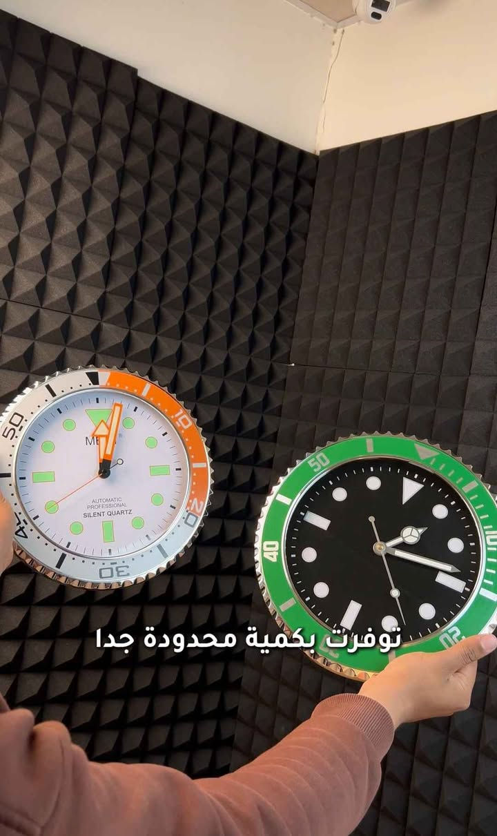 ⌚ تحب شكل ساعات رولكس؟

الآن تقدر تخليها على جدار بيتك!

ساعة جدارية فخمة بتصميم مستوحى من أشهر ساعات العالم.

شكلها يعطي إحساس ساعة يد عملاقة على الحائط.

حركة هادئة بدون صوت مزعج.

مناسبة للبيت، المكتب، الكافيه أو حتى غرفة الألعاب.

قطعة ديكور تلفت الانتباه فوراً.

اختيار مثالي لعشاق الساعات الكلاسيكية. بغداد, العراق


**إذا كنت صاحب هذا الإعلان وتريد حذفه لأي سبب، رجاءا أرسل رسالة إلى الدعم الفني**