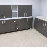 كاونتر MDF • ملحق ٢م • سنك مرمر متر وربع