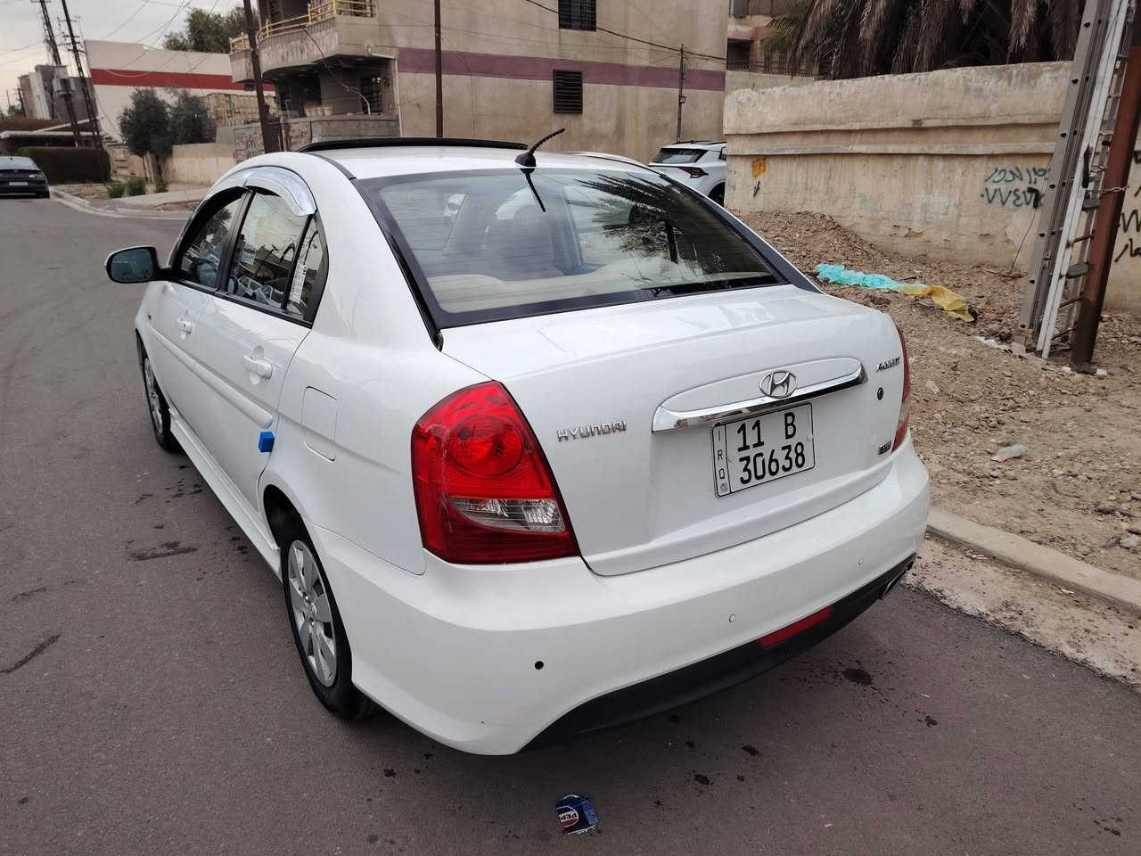 لبيع هونداي اكسنت 2011 خليجي مكينه 1600 رقم بغداد باسمي هزه ورقم انكليزي جديد كبل تحويل مكفوله من الضربه والصبغ كل نقص مابيه ماشيه 180 الف مكينه كير مكفولات السياره نضيفه شاشه كامره دواره اشاير بل مري فتحت سقف منضومة زنون  السعر 105 مكاني بغداد الكرخ (***********)
