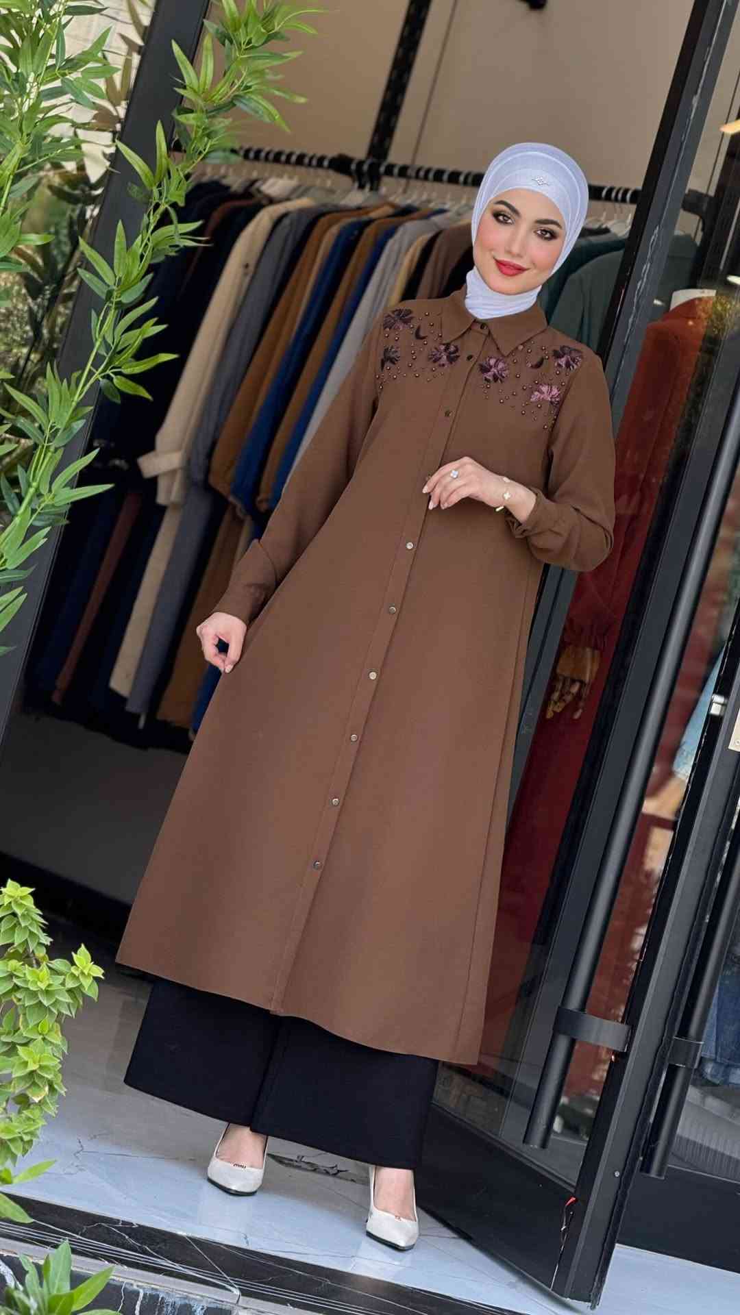 ⁨	( أزياء ياقوته ) الأناقه والتميز 
📍العنوان :
: بغداد العطيفيه تقاطع براثا 
يفتح البوتيك ساعه 11 ص _ 11 م 
كولكشن العيد 
تونك موديل جديد راقي
قياس , 42, 44, 46, 48, 50 , 52
طوله 120 cm
ماركه تركيه راقيه 
للحجز والاستفسار على الرقم ***********
#fypシ #fypage #اكسبلور⁩
