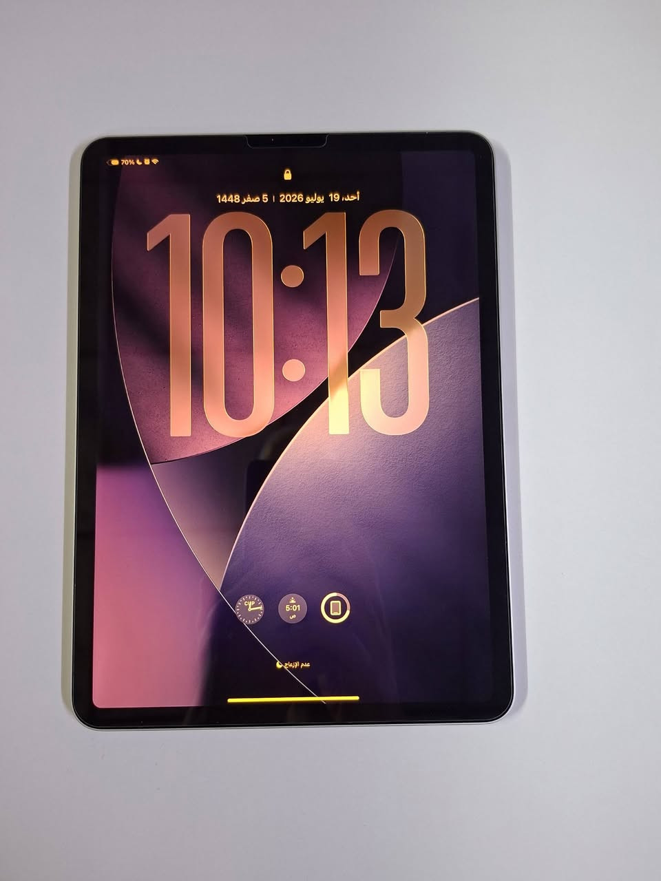 سلام عليكم 
آيباد برو 11انش ذاكرة 128GB والرام 8 ومواصفات (WIFI)فقط الجهاز بحالة جيدة جداً والجهاز 
مستخدمة للدراسة والالعاب 
الرقم ***********
مع كل ملحقاته ب750,000دينار عراقي
