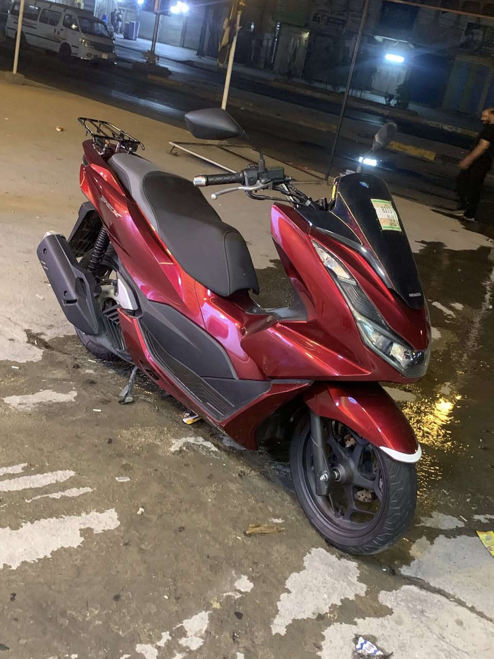 سلام عليكم للبيع بي سي اكس جيل الرابع ياباني الدراجه مكفوله من الزلغ ماشيه 7000الف المكان مدينه الصدر الشراي اتصال ع رقم ***********
