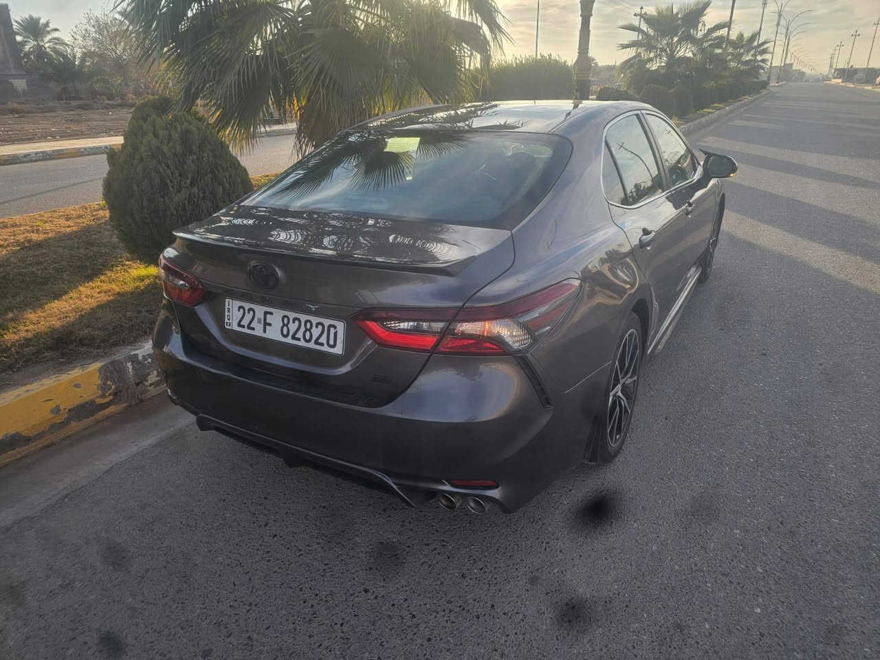 للبيع فقط بسعر مناسب جدآ 174 وبيها مجال بسيط كامري وارد امريكي لون نفطي موديل 2022 فئه SE نص فول ضررها جاملغ أمامي أيسر وبنيد صبغ وبارد قليل في قبق الصندوق فوق الرقم  السياره بدون لا شواصي ولا دواخل محرك كير صدر تايرات تبريد تدفئه كلها بشرط رقم اربيل الجديد ماشيه 70 السياره حلوه ونضيفه ومابيها اي نقص مال بيت تحويلها مباشر مكانها الانبار قضاء القائم
مكلف بالنشر ... للاستفسار الاتصال على الارقام فقط .. 
هاتف /  *********** اثير✅ 
           ‏‪077 3382 4838‬‏ اسيا ✅
