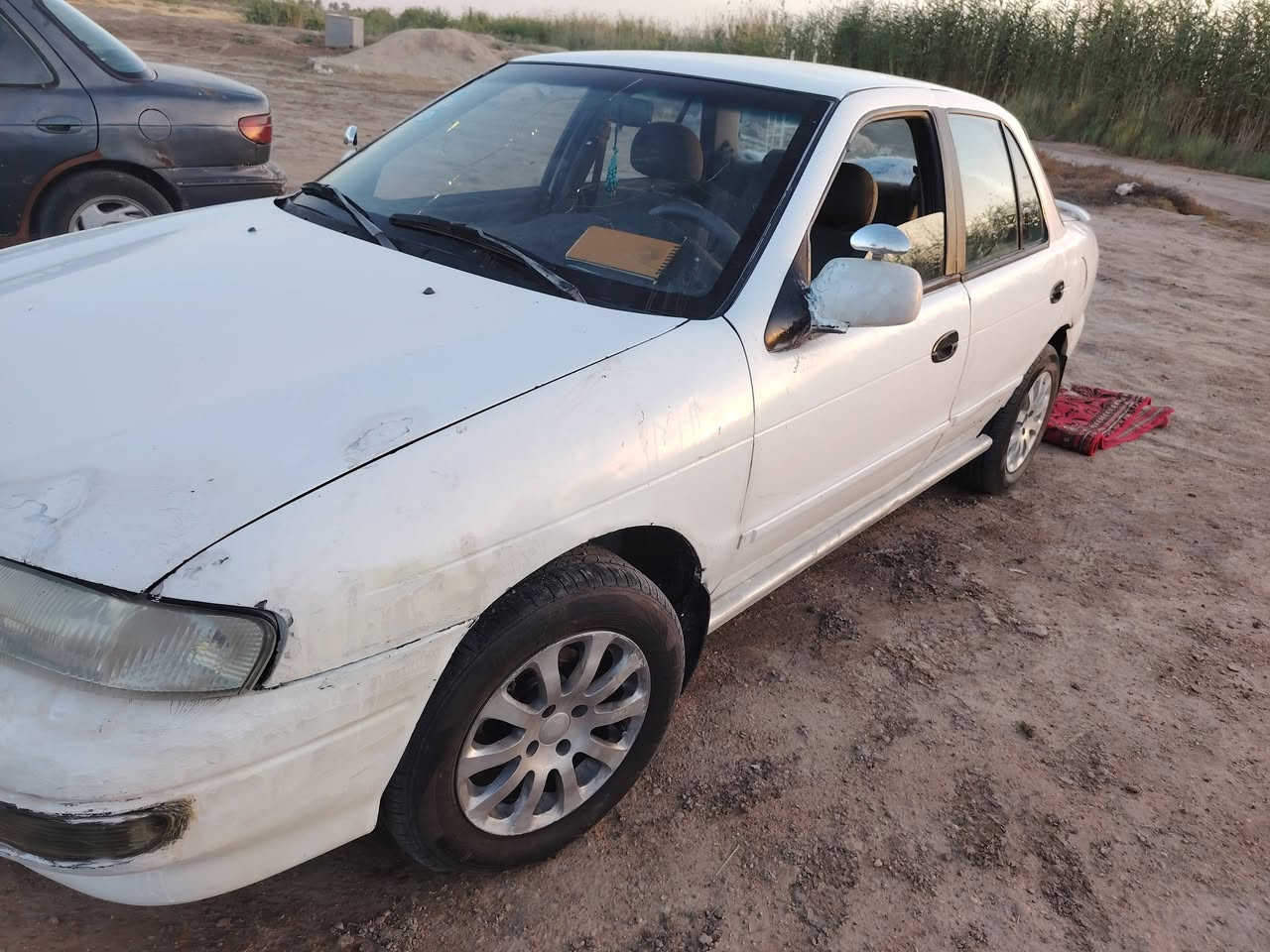 السلام عليكم  كيه سيفيه للبيع موديل /96/محرك مسكر فول كير عادي تخم تاير باتري فيت بم اكلاص نوزل كهربائية كله شقاله ادامه كامله مكاني ابي غريب الزيدان تقاطع الطرفه /***********/السعر/35
