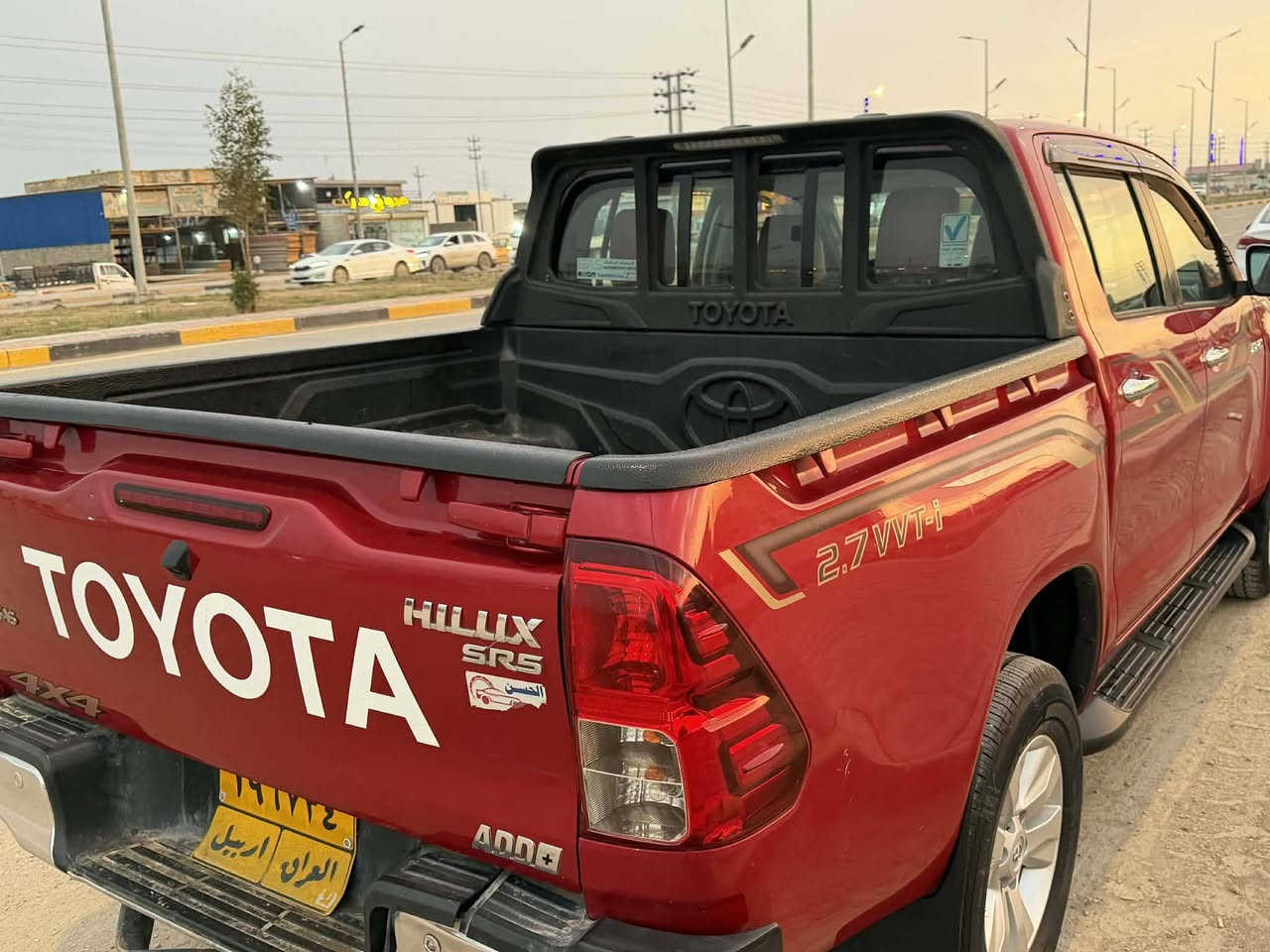 هايلوكس تيوته مديل 2019 رقم اربيل وكاله بأسمي تحويل ثاني يوم مكفوله كفاله عامه دوشمه الرضيه والكشنات سياره جاهزه ومابيه اي نقص لا صبغ ولا ضربه (السعر270وبيه مجال) 
للستفسار ***********
