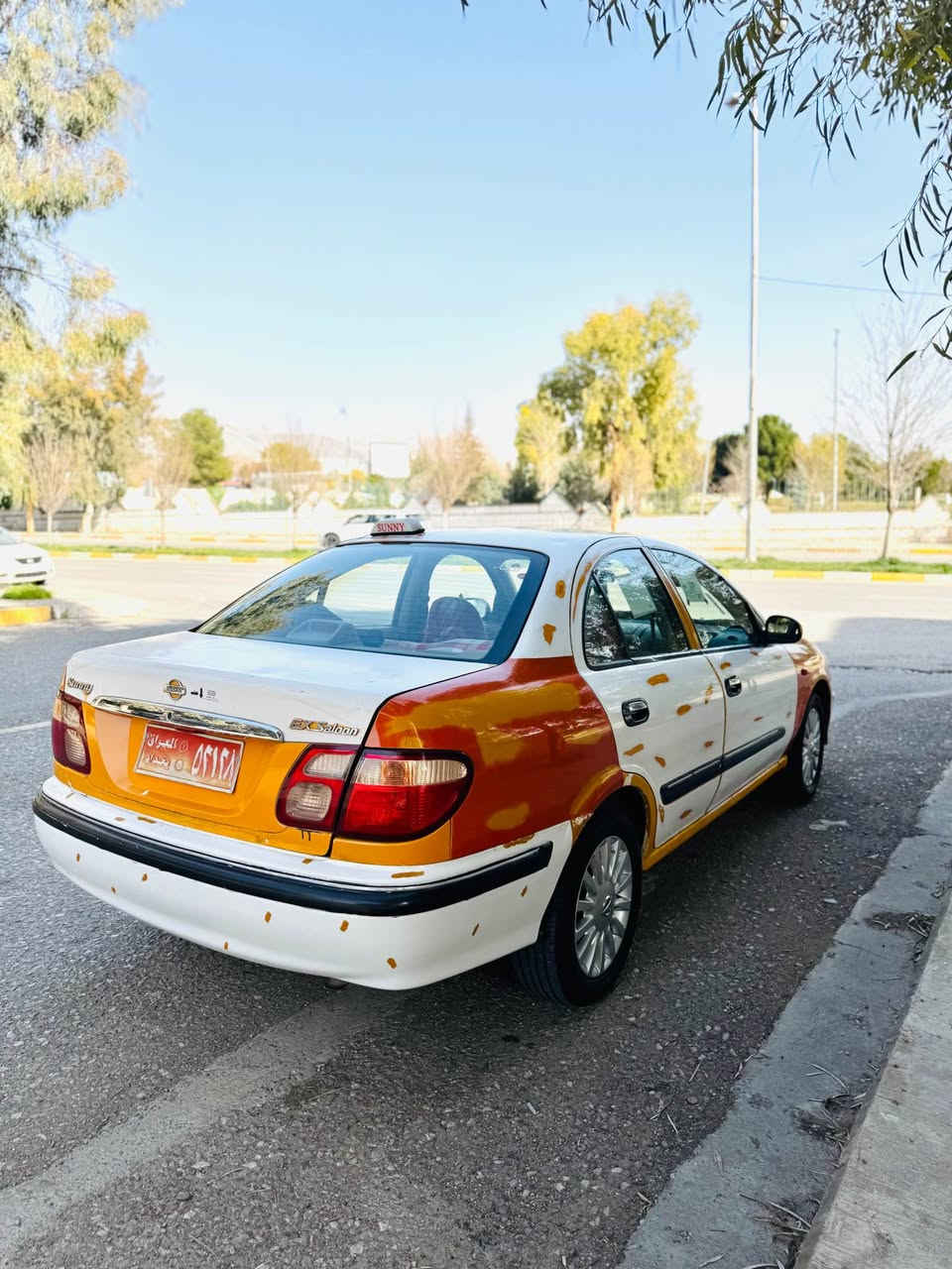 ٨٢/مجال 
سەنی ٣پارچەی سلێمانی/قرچی پێشو دوای بەسیتی هەیە
ئاڕم ئەوەلیات موسو بڕاوە غەرامەش بەشەرت
گێڕ مەکینە تەبرید گەرمی کارەبای بەشەرت
تەقەو ڕەقە بەشەرت
تایەو ویل سفری لەسەرە باتری لۆکە
کراوە بە ناو زەرد سەیارەکە زۆر جایزو مەزبوتە ماڵی کەسابەتە بەنزین زۆر کەم ئەخوات سەیارەی مەعرەز نیە 
پارچەی ڕەشو ئەلوان و گۆڕاوی نیە لە ڕەسمەکان جوانتر نەبوو مەیبە 
قرچی پێشو دوای بەسیتی هەیە دەعامیەکانێشی بیلادە
لە سلێمانیم
*********** السليمانية, العراق
