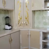 كاونتر حطاطة ٤م • سنك مرمر ١٩٠م • ديوان ٨مقاعد