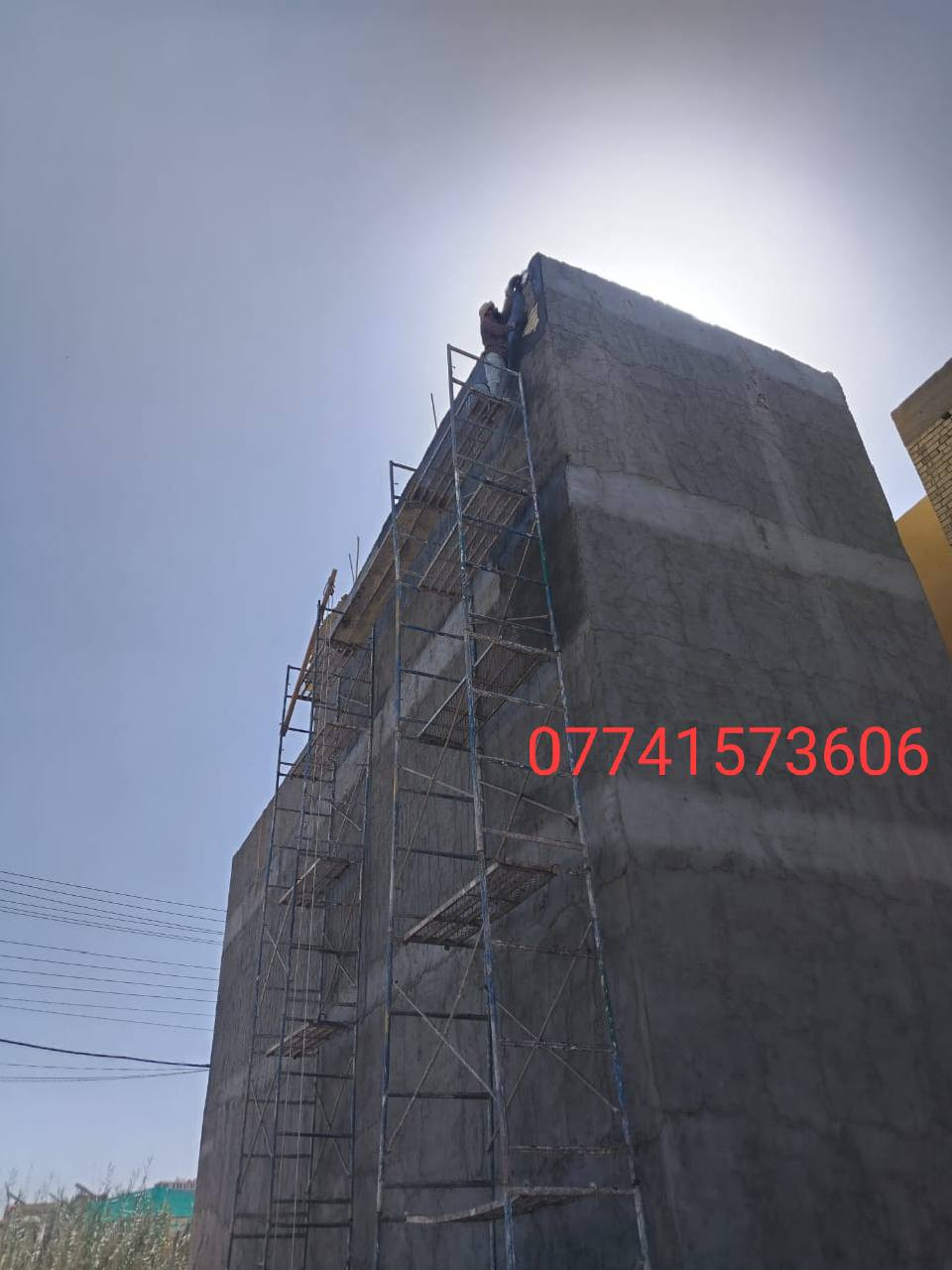 السلام عليكم
متواجد خلفه لباخ اسمنت سوري في كربلاء (( الروضتين))
لبخ واجهيات ،تقطيع ، تصفير مساطر ، جراره ، صقل ، نثر ، لط 
واسعار تناسب الجميع
للتواصل عالرقم موجود واتس :
***********
