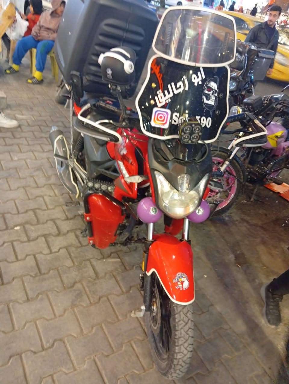 دراجه ار كي موديل 25
رقم اربيل ماشيه 23
دراجه كلش مرتبه ومتعوب عليهه واهوايه اضافات بيهه احلى من الصور 
مكاني بغداد الاعضميه 
متواجد واتساب واتصال 
***********
