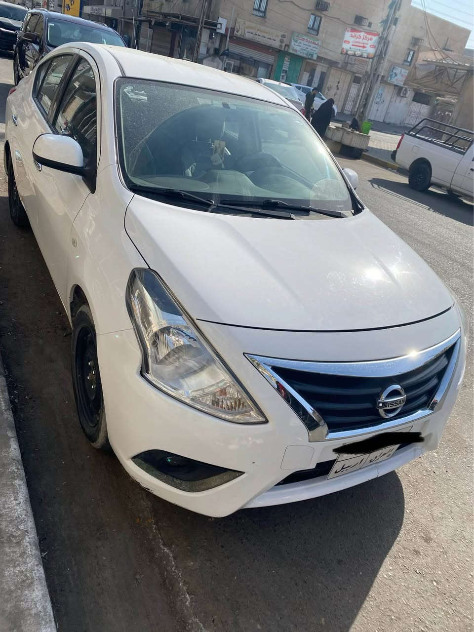 نيسان صني للبيع موديل 2022هندي
رقم اربيل السنويه نهايه ال2027 تنتهي كفاله بيه طخه بسيطه كلشش بالباب الايمن السعر 117$ 
📱 *********** البصرة, العراق
