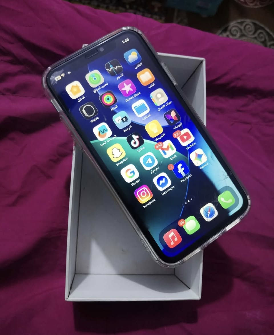 سلام عليكم آيفون 11 عادي ذاكره 128 نضيف مبدل بطارية فقط افضل نوعيه شحنه يخبل بي كم فطر بالكلاس وضهر ممثرات ع شي ابد لباقي كله شغال فيس ايدي تصال كأمره كله عل الفحص ويا كفر ولزكه سعر 130 مجاله قليل رجاا مكان بغداد الشعله ماعندي توصيل ***********
