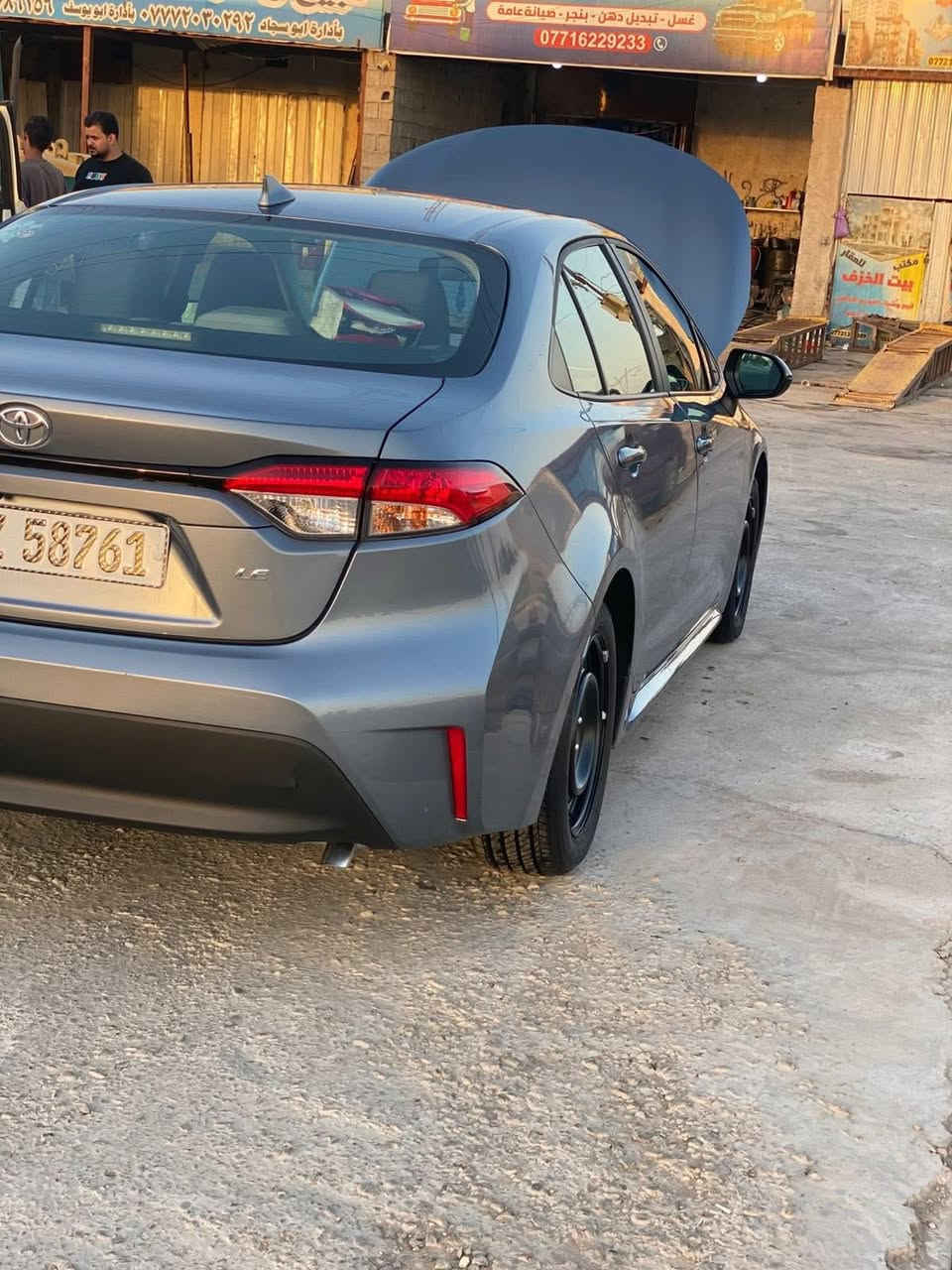 تويوتا كورلا 2024 رقم بغداد بأسمي سياره مكفوله من الحادث والضربه والصبغ فقط تقرير مياه امطار شغاله من امريكا اجيت بيها قياده من البصره 
ماشيه 12 الف فقط  
مواصفات 
رادارات 
زنون 
شاشه جبيره 
هندبريك بصمه 
داخل لونين 
مكينه 2000 
مكان السياره بغداد 
السعر 168 وبيها مجال
لمعرفة التفاصيل اكثر تواصل عالخاص


**إذا كنت صاحب هذا الإعلان وتريد حذفه لأي سبب، رجاءا أرسل رسالة إلى الدعم الفني**