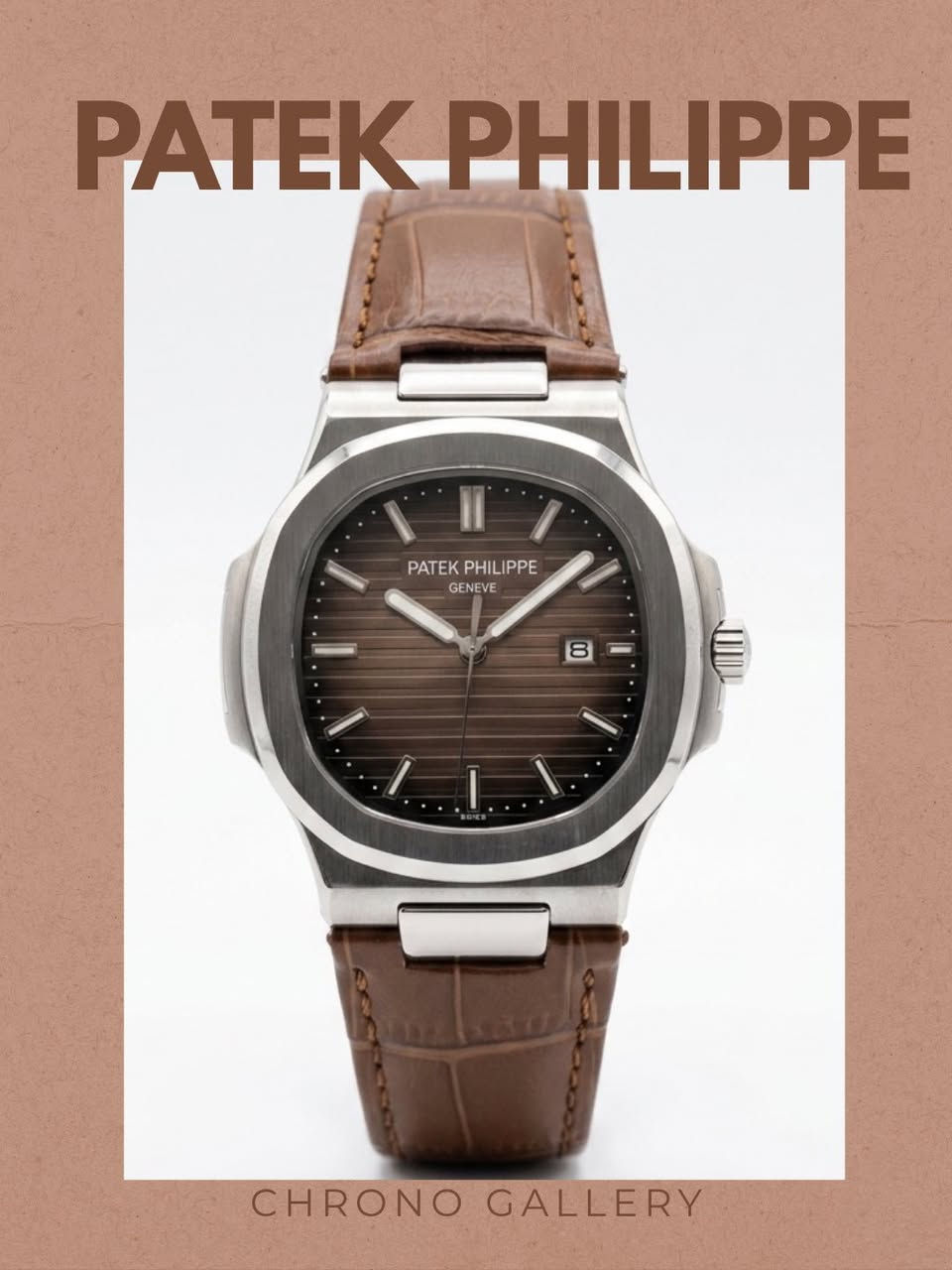 ساعة مِن PATEK PHILIPPE
ماستر كوالتي 
جلد اصلي 
قفل فراشة ستانلس ستيل
زجاج ضد الخدش 
ضد الماء والغبار 
ارقام لامينوس مضيئة 
كارت ضمان وكتلوك 
سعرها ٣٥ الف فقط مع التوصيل


**إذا كنت صاحب هذا الإعلان وتريد حذفه لأي سبب، رجاءا أرسل رسالة إلى الدعم الفني**