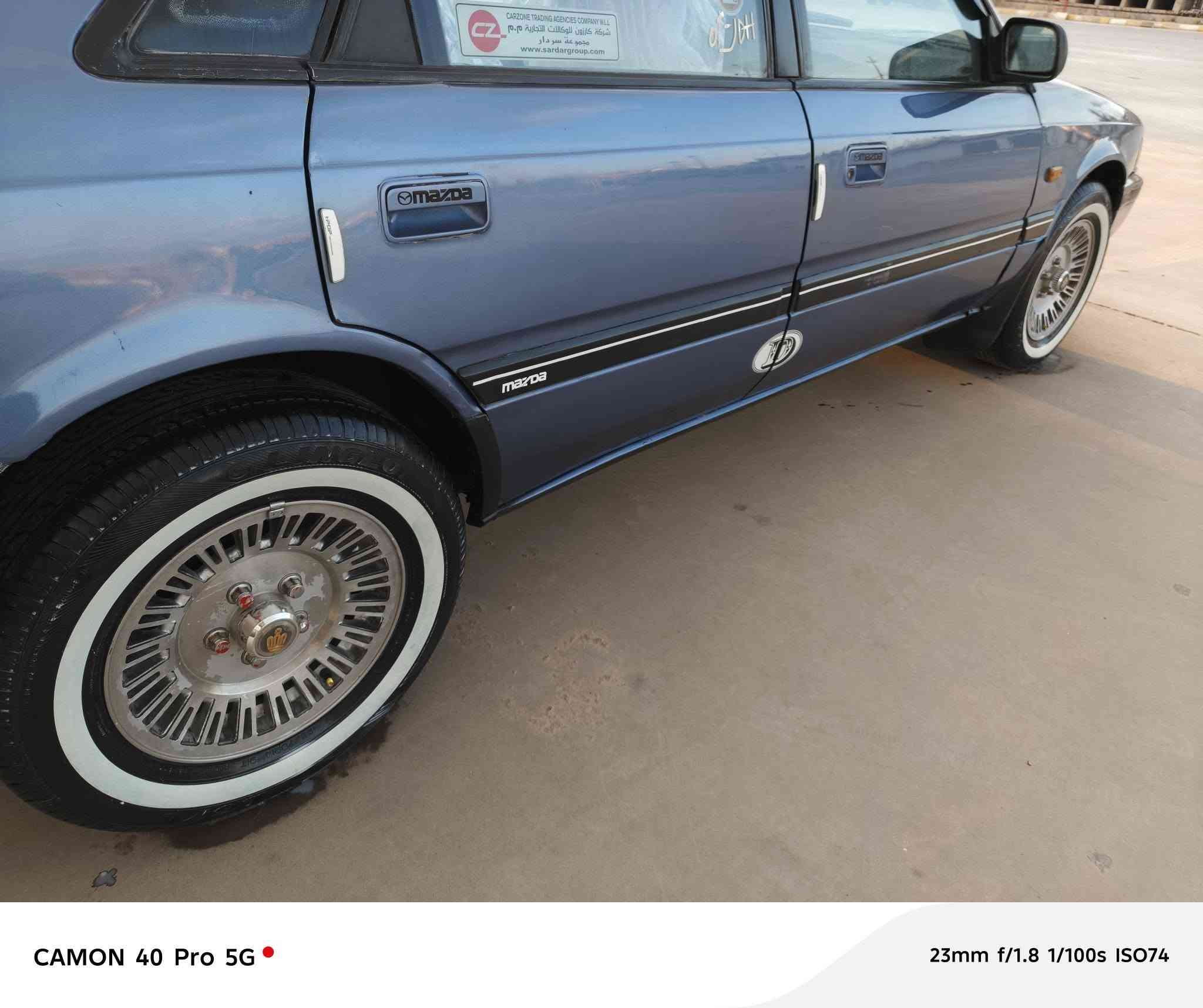 مازدا موديل 1990 محرك 8وبخ مرغوب حجم 626
رقم سليماني دولي سنويه لحد2031جديد 
كلير حيزام لل جمالي سياره بدون ضربه 
گيرمحرك تاخم صدر كله بشرط 4تايرات جديد 
سياره ماناقص برغي***********==***********
مكان سياره كركوك خلف مستشفى ازادي
