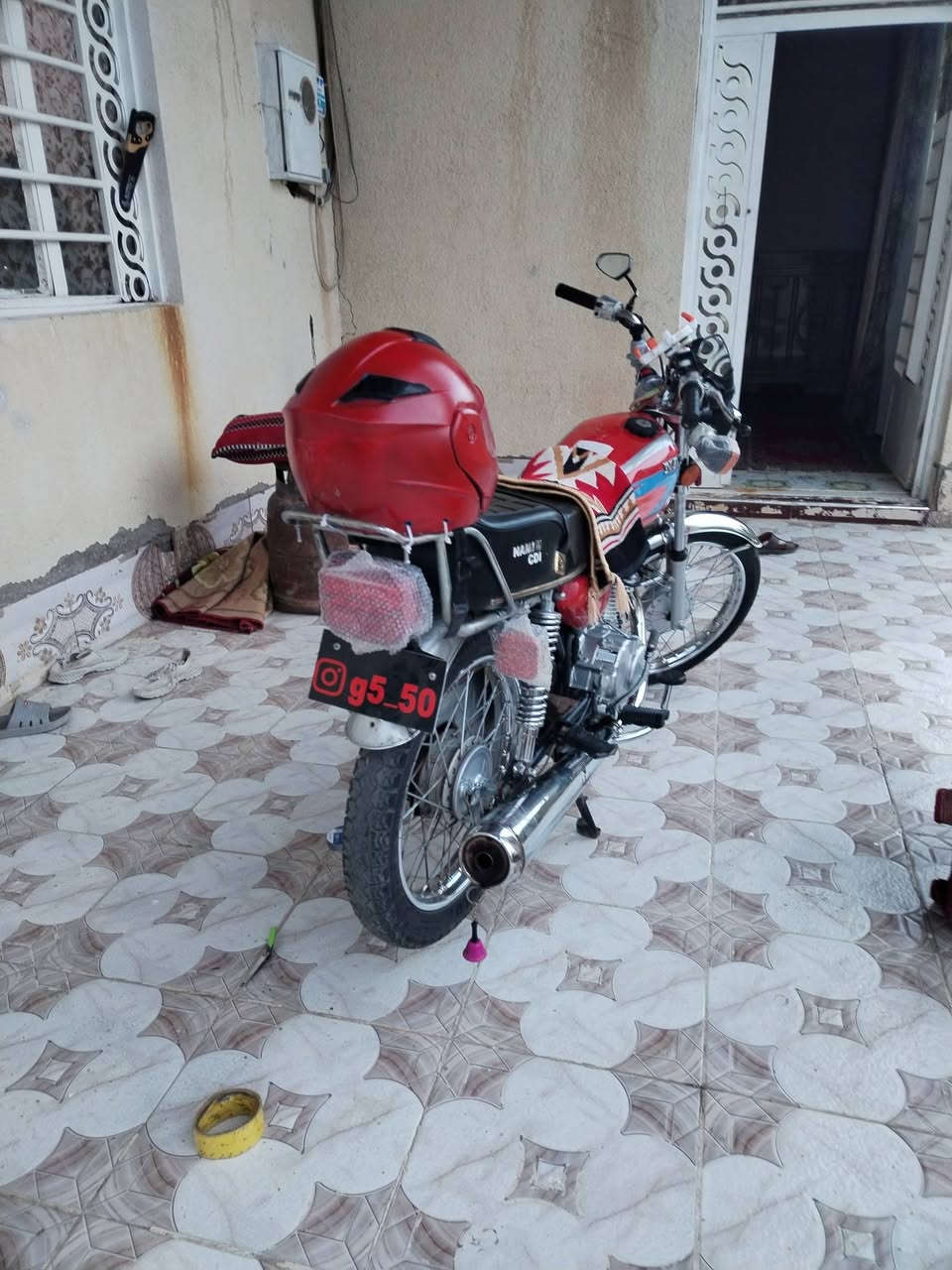 نامه شلامجه اصلي بلاد مو تعمير كهربائات شغاله شلع رونات كلجات مكفوله كفاله عامه  دراجه احله من صوره شرط معدل 120 
#ملاحضه_دراجه_بدون_اوراق السعر خاص وتدلل ميسان المجر الكبير منطقة السعيده


**إذا كنت صاحب هذا الإعلان وتريد حذفه لأي سبب، رجاءا أرسل رسالة إلى الدعم الفني**