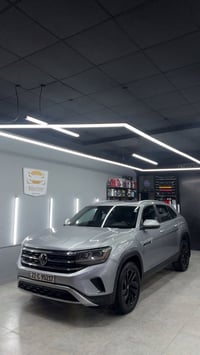 Atlas cross sport  se + 2023 حجم المحرك V6 سلندر (3.6L) عداد المسافة 3...