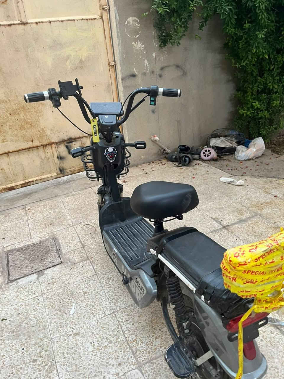 للبيع
دراجة شحن مابي أي عيب بصمة وسويج سعرة ٢٠٠ وبي مجال بسيط 
عنوان كركوك 
***********
