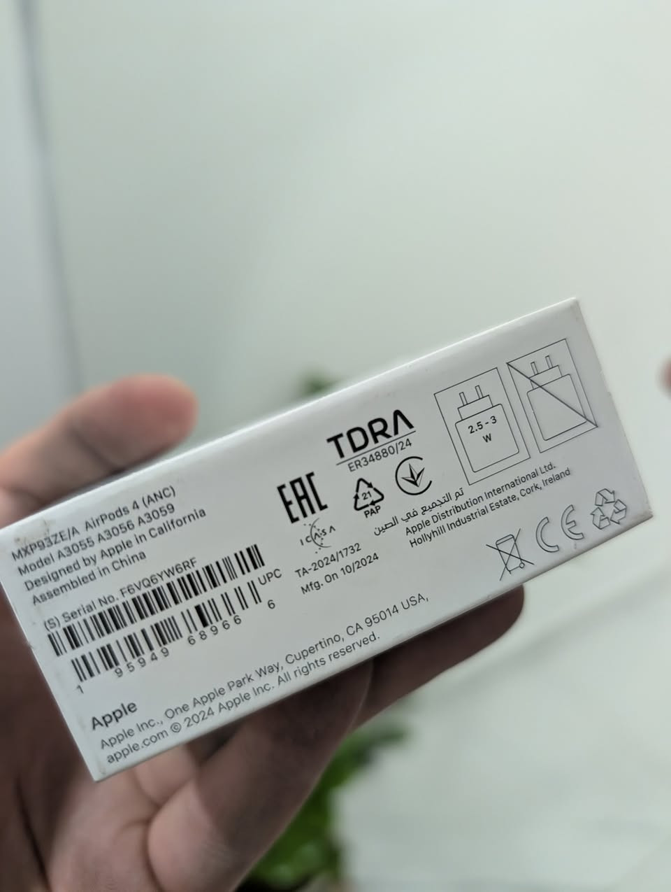 للبيع جديد اصلي وكالة ما مفتوح airpod 4 anc
190 الف وبيها مجال


**إذا كنت صاحب هذا الإعلان وتريد حذفه لأي سبب، رجاءا أرسل رسالة إلى الدعم الفني**