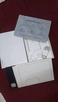 شاومي باد 7  حجم البطارية 8850ma صحه البطارية 💯  ذاكره العشوائية 12+12...