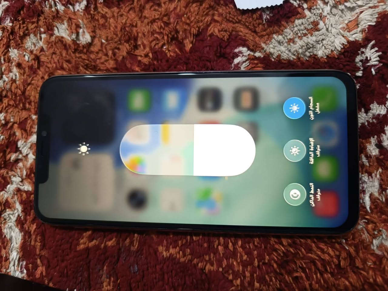 السلام عليكم جهاز ايفون 11برو ماكس لبيع مبدل بي شاشه اصليه وبطاريه اصليه من شركه مستخدم شهرين الاستفسارعلى رقم ***********او على خاص السعر ٤٢٥وبي مجال العنوان  واسط
