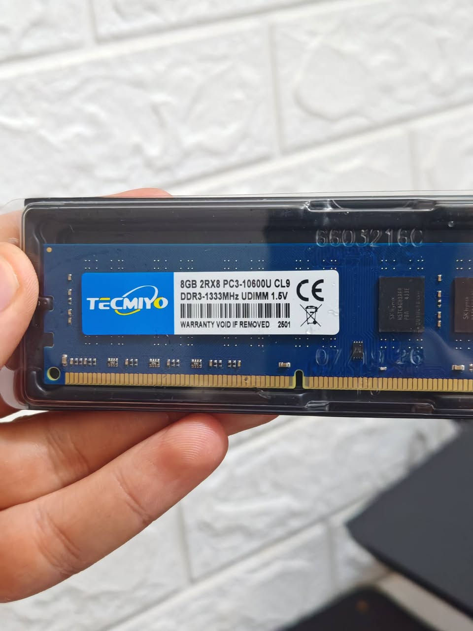 رام 8 كيكا ddr3
سعر القطعتين 15 الف حجمهن ١٦ كيكا كل قطعه 8 كيكا


**إذا كنت صاحب هذا الإعلان وتريد حذفه لأي سبب، رجاءا أرسل رسالة إلى الدعم الفني**