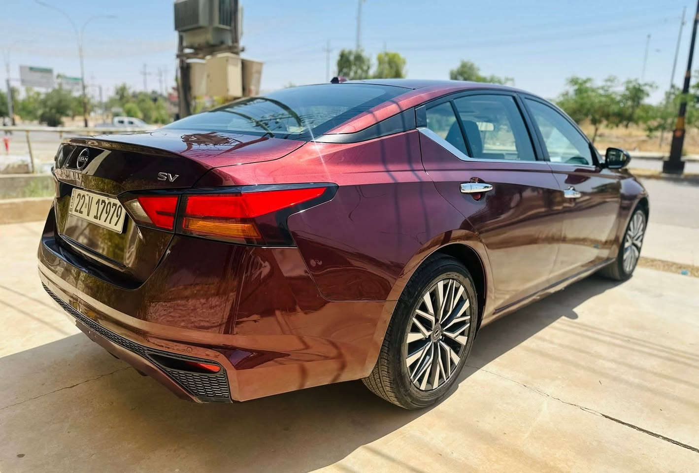 التيما 2023 SV رقم اربيل تحويل مباشر رقم شبه مميز .. صور الحادث والسونار بالمنشور بدون دواخل بدون ايرباك .. بجم  وخلفي كبس  .. ماشية 35 ميل 
السعر 145 وبي مجال  ***********
