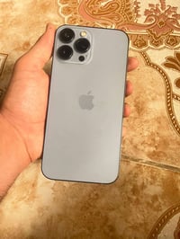 مكلف بالنشر ايفون 13 برو ماكس ذاكره 256 جيجا بايت ومبدل الشاشه ثلاث خي...