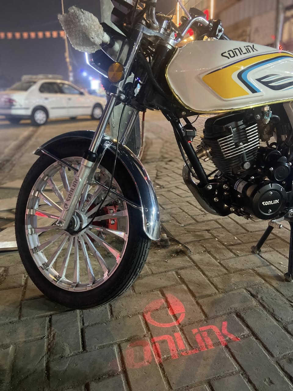 دراجه سوينك 2025مصار هواي من منزله مكينه 200
تشغيل عن بعد سويجات ثنين البيع ب850وبيه مجال كلش قليل حك الجيه 
مكاني بل شعب 
***********
الموشراي اليتصل
