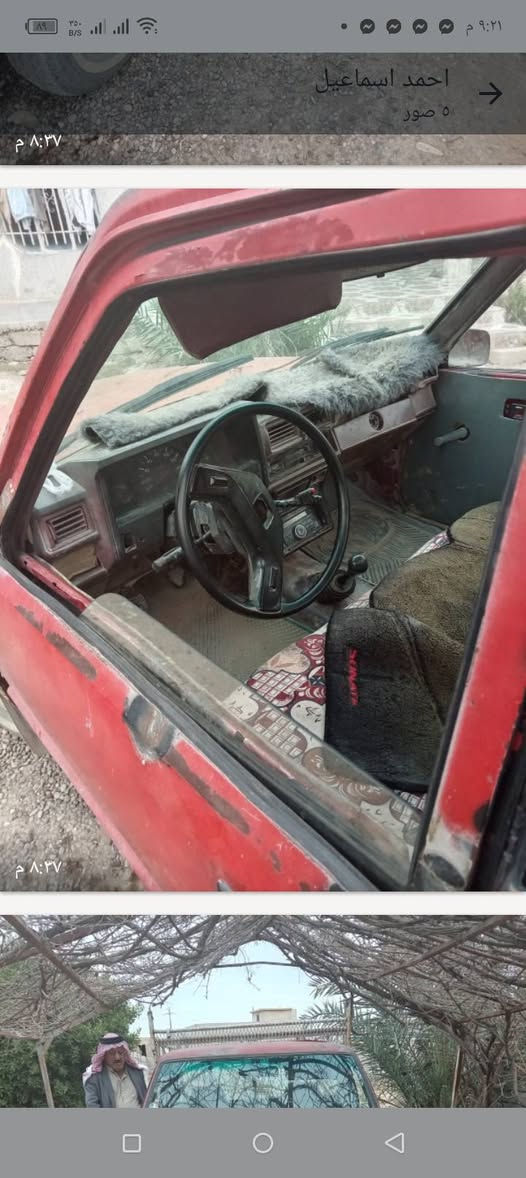 تويوتا 1985انبار اصفر بيه وكالات محرك بيه تبخير كير اكسل شرط صدر جديد للبيع سعر17وبيها مجال ت***********
