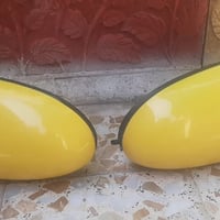 زوج مرايات اكسن • نظيفات • بدون كسر