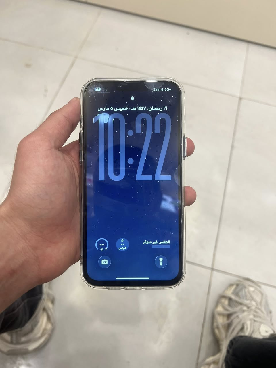 أيفون 13 pro max اللون البحري المميز  مبدل شاشة نوع جيد علامة الثلاث خيارات وبطارية وبي فطر بالضهر يم الكاميرا سعرة 475 وبي مجال حك الجيه


**إذا كنت صاحب هذا الإعلان وتريد حذفه لأي سبب، رجاءا أرسل رسالة إلى الدعم الفني**