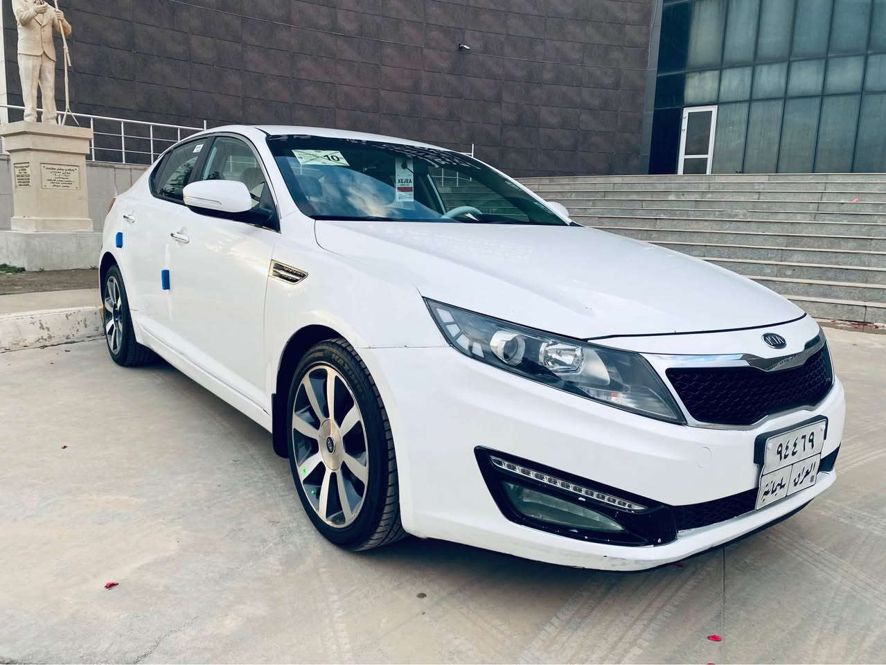 اوبتيما خليجي 2011 رقم سليمانية
بيها صبغ هلال خلفي فقط
بدون شخوط و رصعات سيارة جديدة
محرك مامفتوح بدون صوت وصرف وبخار
مواصفات 
قطعتين تبريد / تحكمات تبريد بيانو …
شاشة وكاميرا خلفية / شفتات استيرن / مراية شفط /
حساس خلفي / ويل كروم عدد 5 حجم 18 المرغوب / 
فول تحكمات استيرن / ليد امامي / بلاجكتور زينون / 
بك لايت ليد زينون / بقية المواصفات معروفة
تخم تايرات مجموعة استيرن حدادية كلها شرط
السيارة جاهزة من كلشي شرط
شرط التحويل والغرامات
سعر 119 بيها مجال للطيبين 🌹
مكاني كركوك إسكان قرب مستشفى أزادي 
آسيا واتساب ***********
كورك             ***********
شراي اتصل وتدلل 🌷 كركوك, العراق
