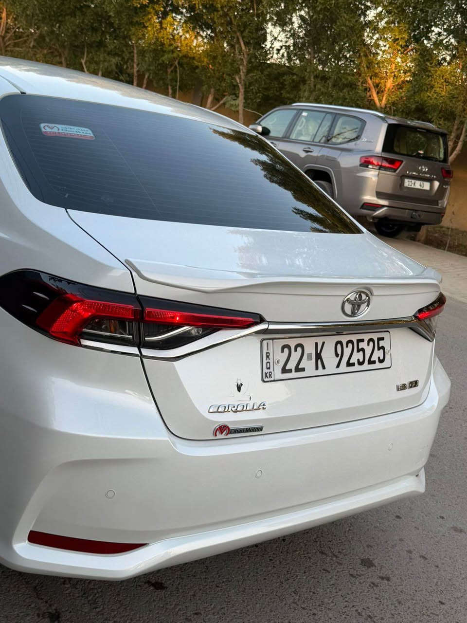 كورلا ساز 2024 سياره جديده بصمه فتحه فوول موصفات تحويل مباشر بسمك ماشيه 6 الف عل وضع زيرو بعدها ...
محرك 1800 ساز ام ضمان 
صارت بيه طخه زغيره باب صدر ورجعتها عل بارد عل كد شبر فقط والباقي مكفوله عل شركه 
عنوان سياره بغداد الاعضميه 
السعر ..195.. بيع فقط 
*********** بغداد, العراق
