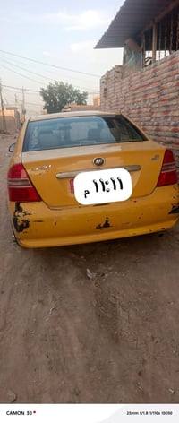 سياره ليفان 620 موديل 13 رقم نجف تكسي صفره مصفرة هيئه وغرامات رقم دولي...
